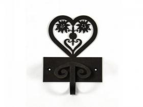 X019 - Heart With Edelweiss | FérArt Design